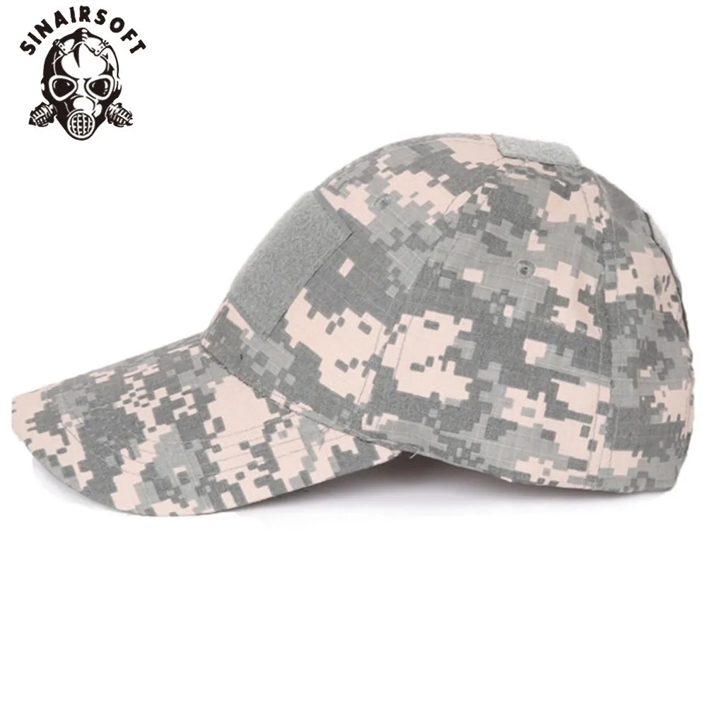Военный камуфляж тактическая шапка страйкбол Пейнтбол открытый охота бейсболка s Мужчины Мультикам солдатский военный