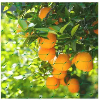 

4x12m Garden Plant Covers Orchard Fruit Vegetable Protect Drawstring Fence Mesh Anti Birds Gardening Net Mesh Size 1.5CM