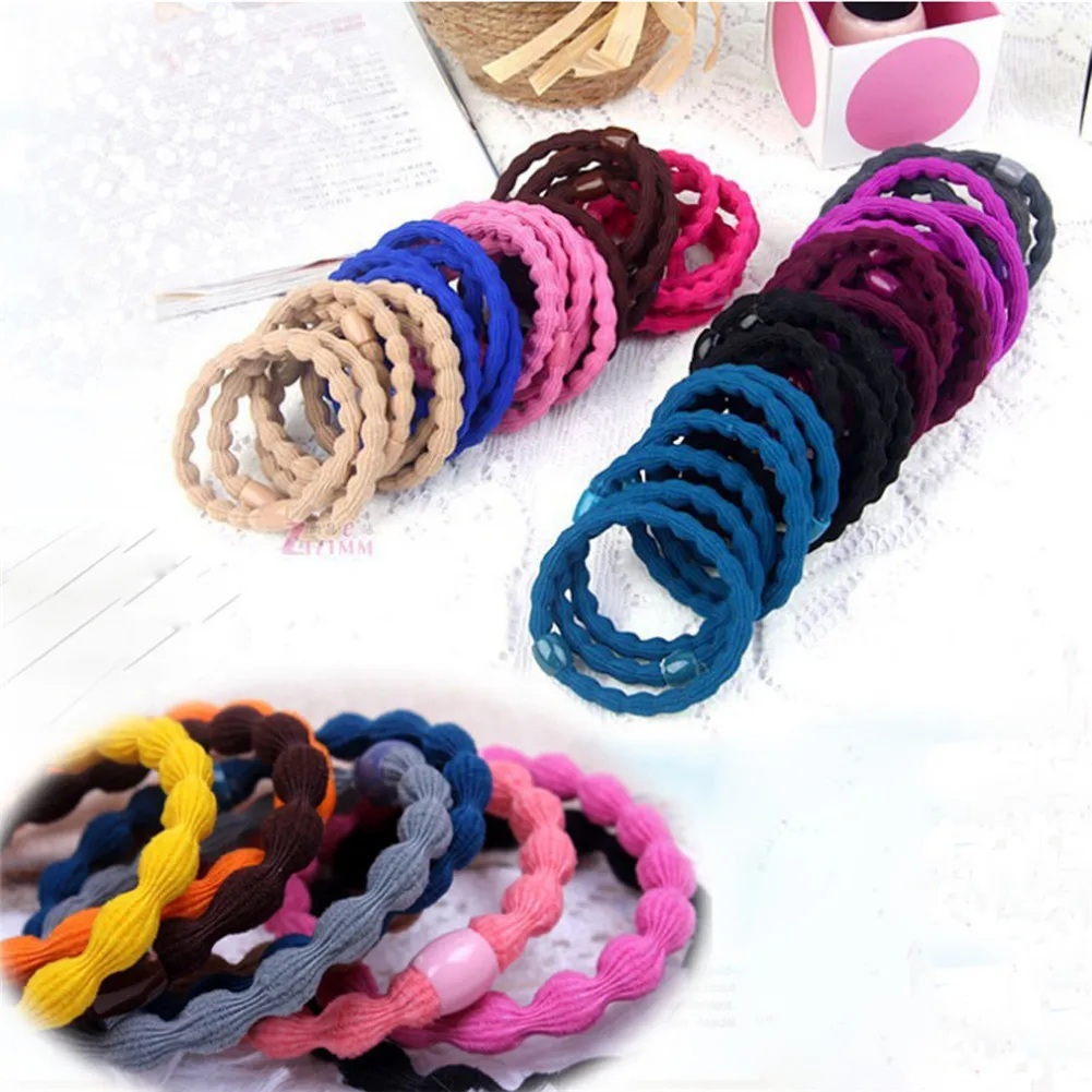 1pc Women Elastic Hair Bands Girls Candy Color Hair Rope Scrunchie