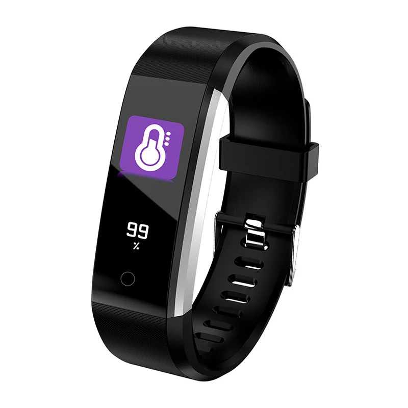 ID115 PLUS 2 Smart Band 0 96 цветной дисплей часы пульсометр кровяное давление кислородный