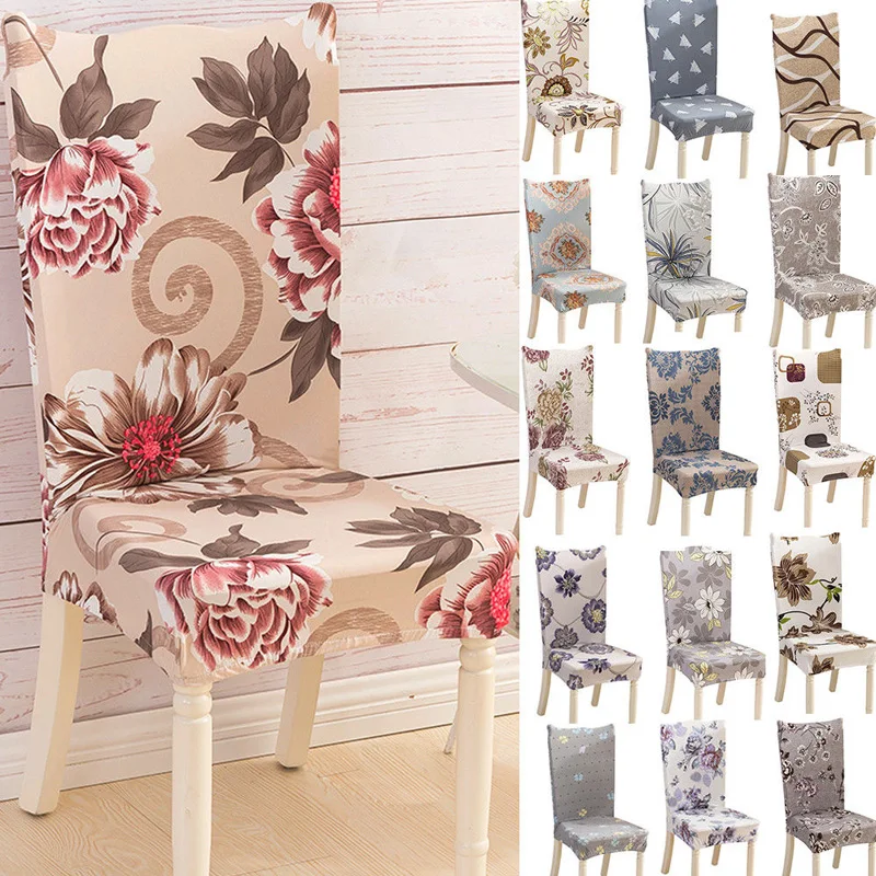 Dining Room Wedding Banquet Chair Covers Party Decor Seat Cover Stretch Spandex
