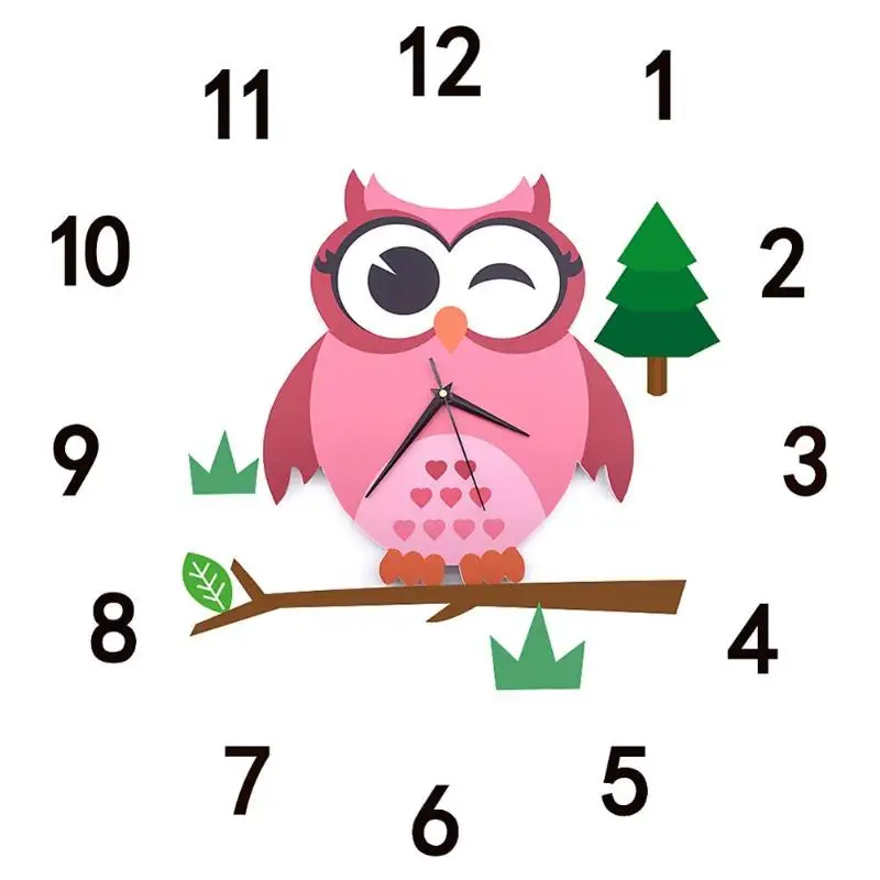

DIY Watch 3D Bell Wall Clock Stickers Alarm Clock SWC006 for Home Decor