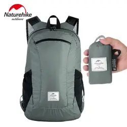 NatureHike 18L складной легкий силиконовый непроницаемый ультралегкий рюкзак сумки для активного отдыха походная езда на велосипеде