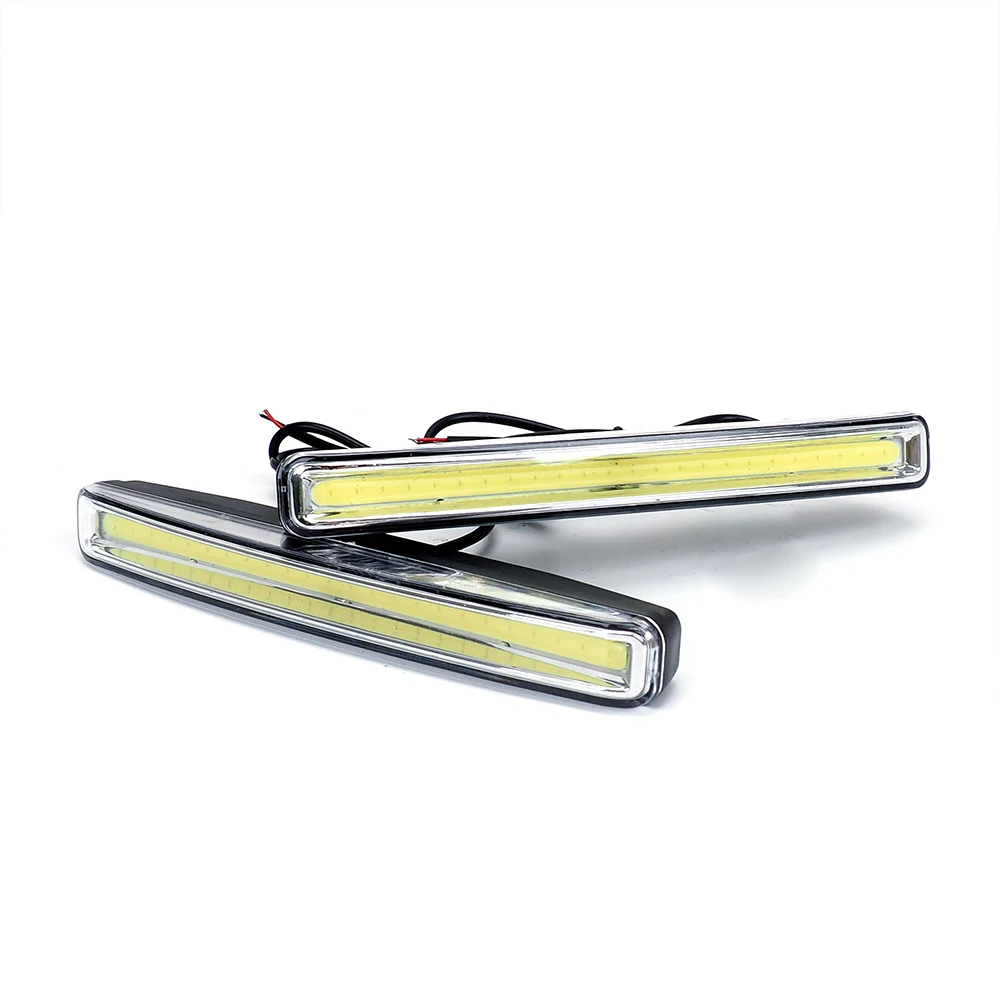 12V COB Car Styling LED DRL Daytime Running Light Bar Day Light Warning Light LED Auto Car Daytime Lights Driving Fog Lamp 12V COB Car Styling LED DRL Daytime Running Light Bar Day Light Warning Light LED Auto Car Daytime Lights Driving Fog Lamp