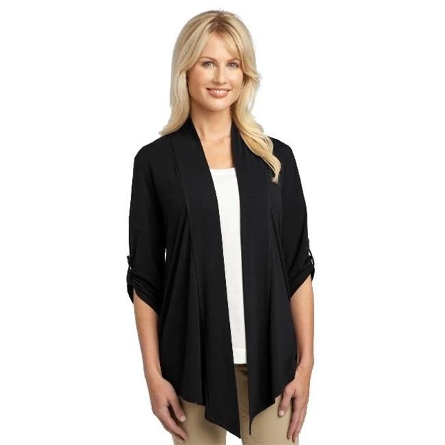 Port Authority L543 Женская концепция Shrug Black Extra Small| |
