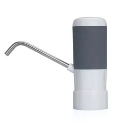 304 нержавеющая сталь жесткий трубы USB Перезаряжаемые Электрический водяной насос подачи воды пищевой силикон бутылки питьевой воды