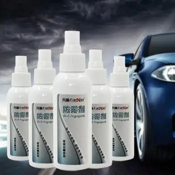 

100ML Car Glass Rain Repelling Coating Anti-Fog Agent Rearview Mirror Water Repellent Coating Long Lasting Auto Glass Cleaner