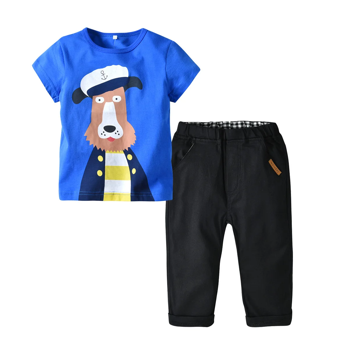  Oklady Fashion Boys Clothing Set T shirt Jean Summer Suit Kids Sport suit Baby Boys Girl Cartoon to