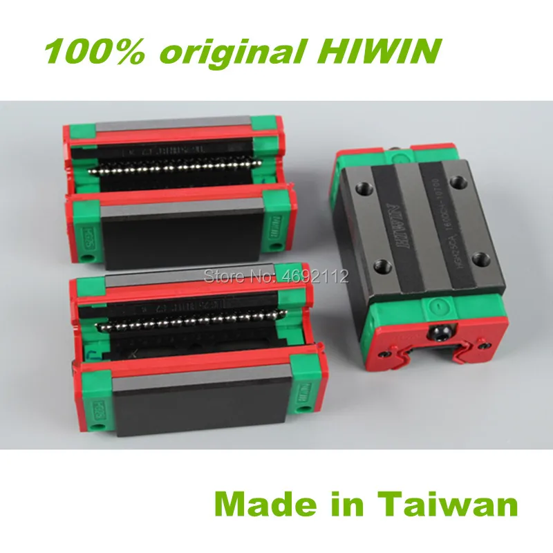 Бесплатная доставка 100% Оригинал HIWIN 2 шт. HGR20 200 300 400 500 600 700 800 1000 мм линейная