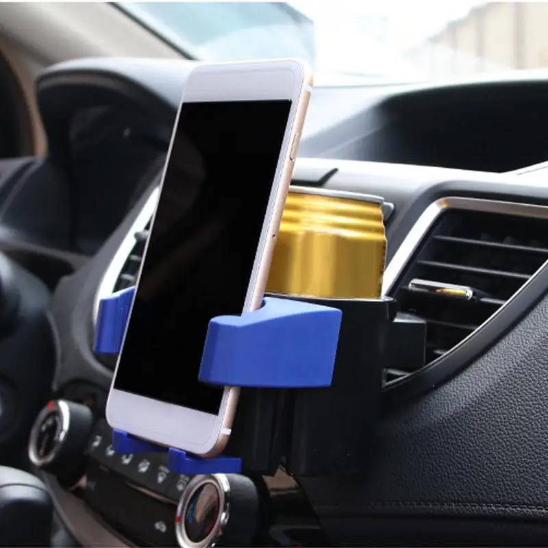 

Mobile Phone Holder For Car Air Outlet Water Cup Holder Car Multi-Function Drink Holder Tea Cup Ashtray Stand Rack