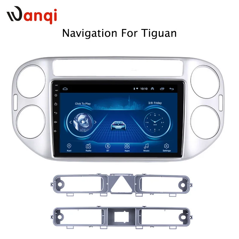 

9 inch Android 8.1 full touch screen car multimedia system for tiguan 2010-2018 car gps radio navigation