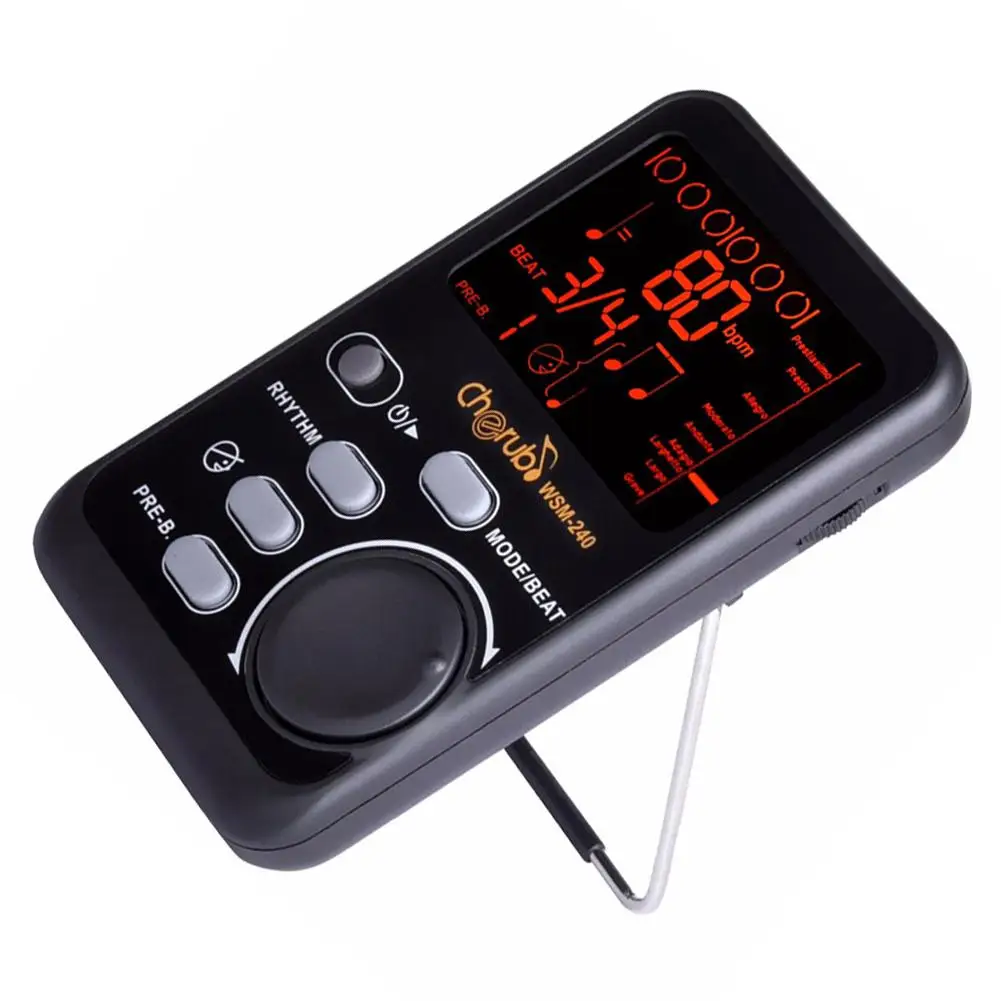 WSM-240 المحمولة الغيتار البيانو المسرع الرقمية LCD كليب على موالف Metronom للغيتار الكمان باس آلات موسيقية العالمي WSM-240 المحمولة الغيتار البيانو المسرع الرقمية LCD كليب على موالف Metronom للغيتار الكمان باس آلات موسيقية العالمي