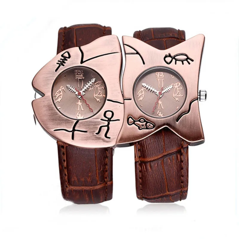 ? Quartz Watch Personality Novel Wrist Fish Shape Fashion Life