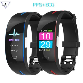 

Smart bracelet P3 color H66 Blood Pressure Smartband Heart Rate Monitor Ppg Ecg Activit Fitness Tracker Intelligent Wristband