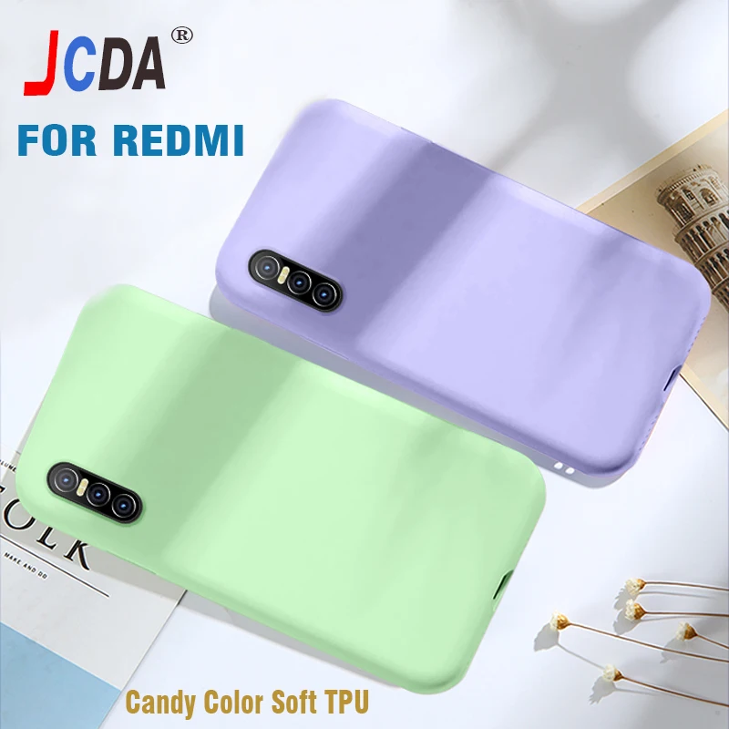 

Luxury TPU Case For Xiaomi Redmi Note 7 Pro Case Redmi GO Silicone Candy Color Back Cover S2 Y2 6A 5 6 Pro Housing Coque Funda
