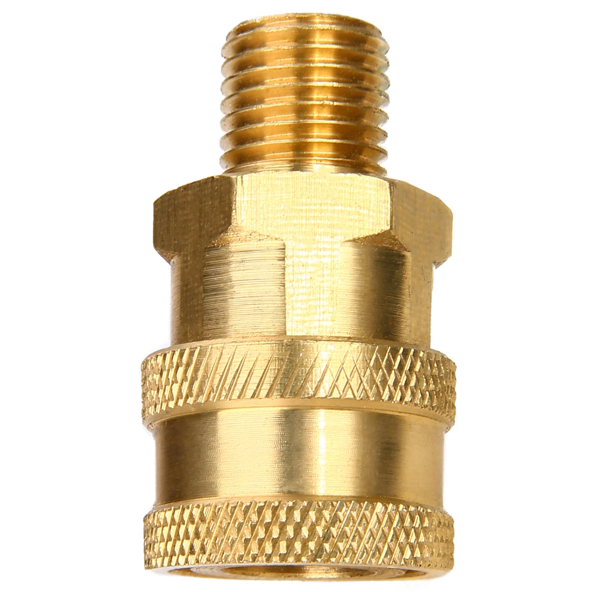 1 шт. 1/4 &quotMale (MNPT) мойка высокого давления латунная БЫСТРОРАЗЪЕМНАЯ Муфта