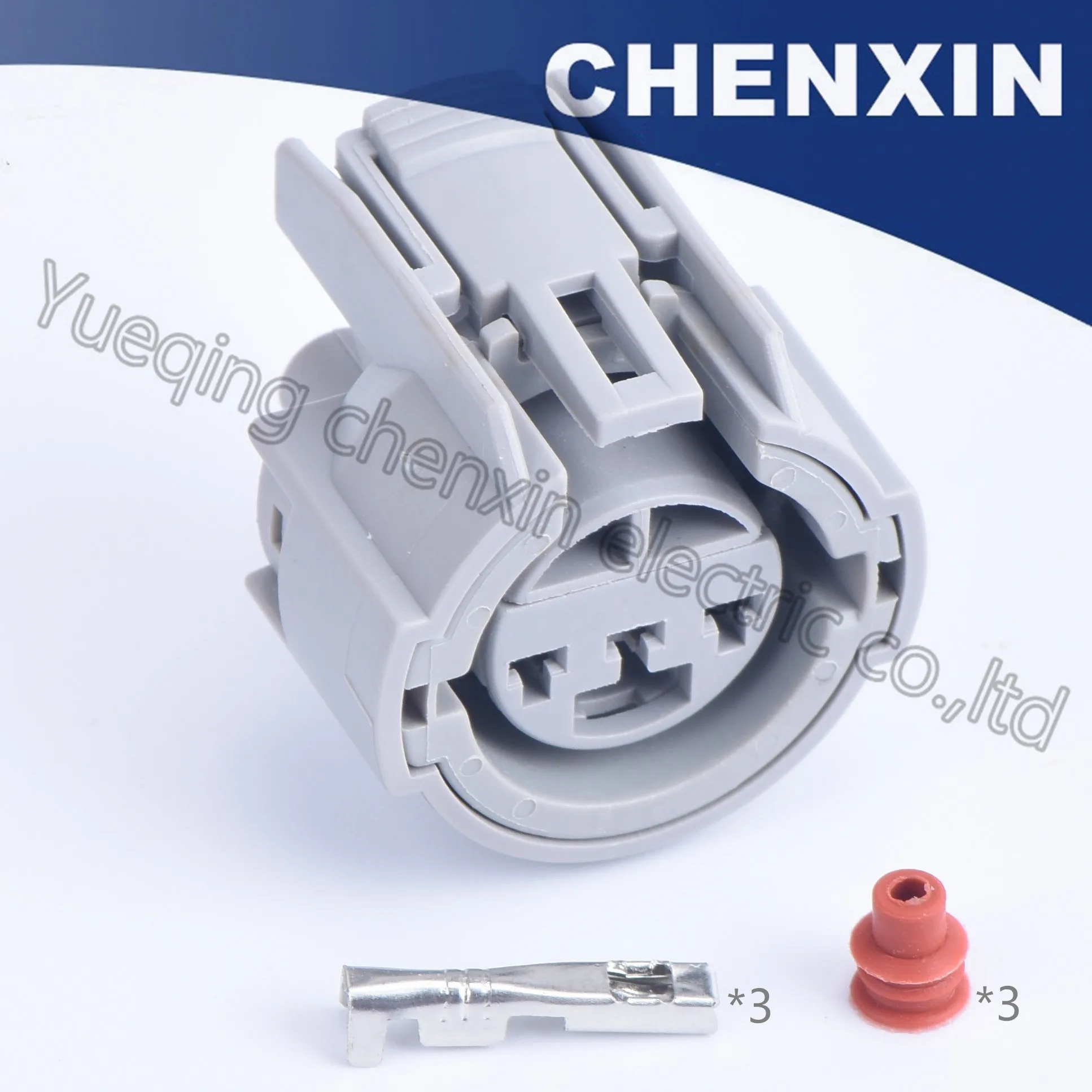 Gray 3pins round waterproof automobile auto connector (2.0) female Auto parts sensor adapter Electric Connector Directional plug Gray 3pins round waterproof automobile auto connector (2.0) female Auto parts sensor adapter Electric Connector Directional plug