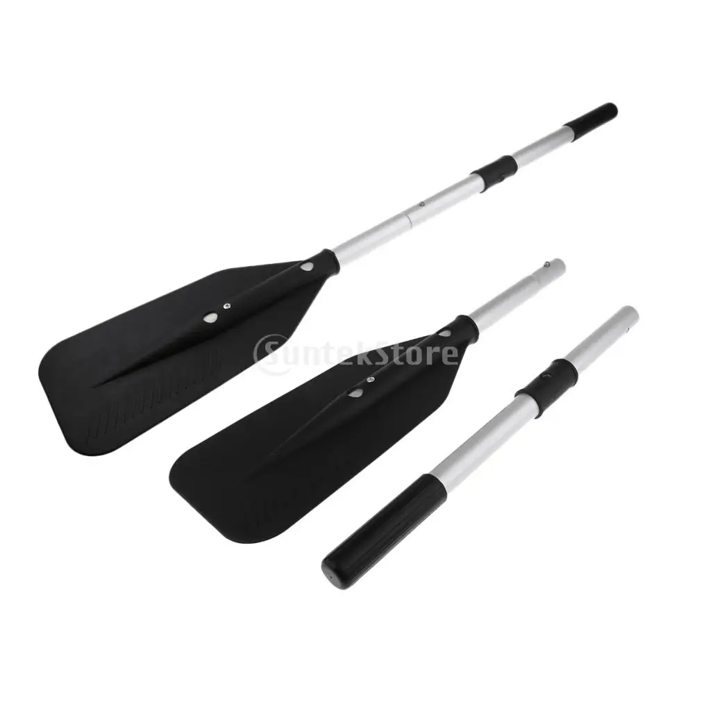 

1 Pair Detachable Assembly Inflatable Boat Kayak Canoe Raft Paddles Oars