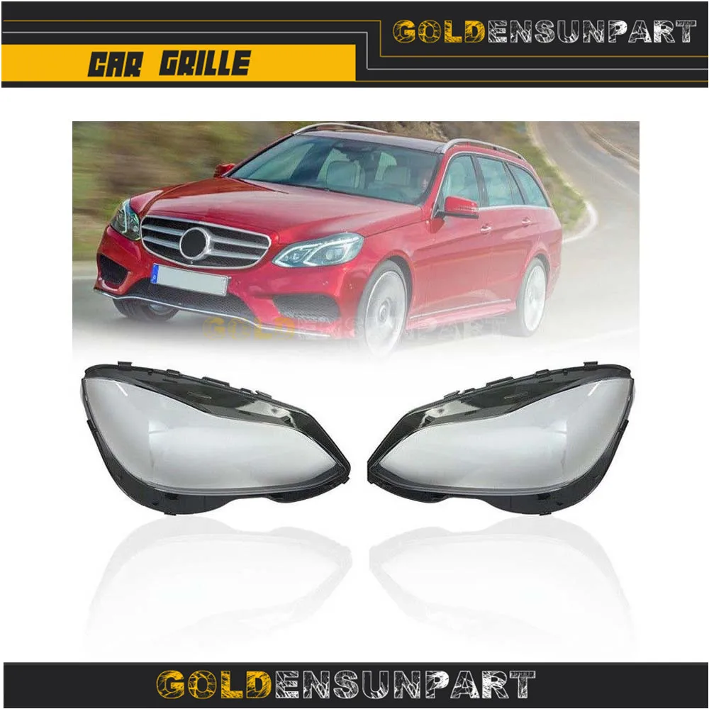 

For Mercedes Benz W212 Headlight Headlamp Lens Cover Shell 2014~2015 Right