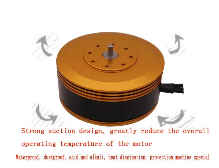 TYI 8015 KV150 Brushless Motor Special for Large Load Mulit-axis Agricultural Protection Drone TYI 8015 KV150 Brushless Motor Special for Large Load Mulit-axis Agricultural Protection Drone