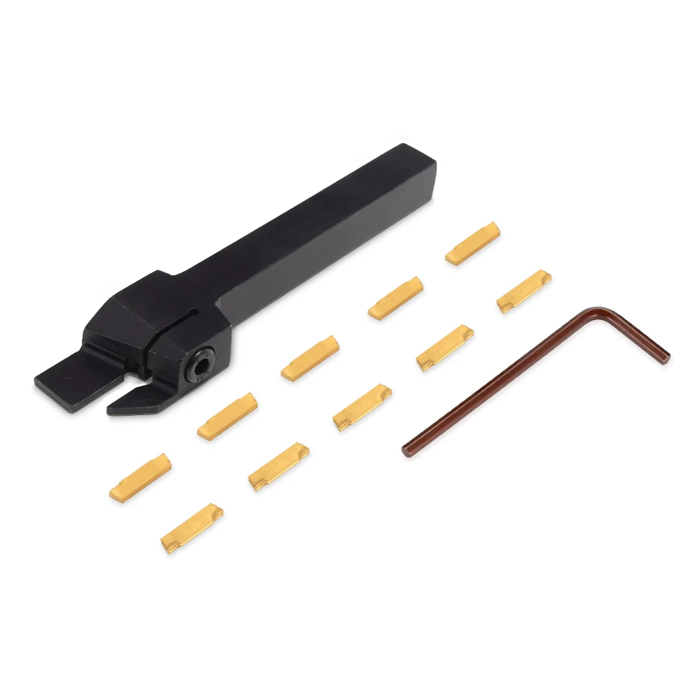 

MGEHR1010 - 2 Grooving Tool Holder with 10pcs MGMN200 Insert Blades