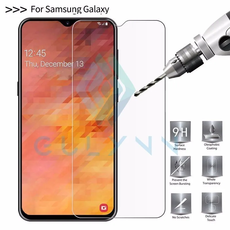 Закаленное стекло 9H для Samsung Galaxy M20 M10 A10 30 50 4 J4 J6 A8 A6 Plus A9 A7 2018 A750 2.5D защитная пленка с
