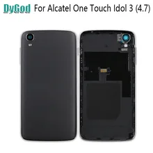 DyGod для Alcatel One Touch Idol 3(4,7) OT-6039, новинка, задняя крышка для батареи, чехол с объективом камеры+ Кнопки громкости