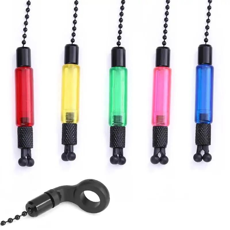 

Adjustable Carp Fishing Swingers Fishing Bite Alarms Hangers Swingers Indicators Non-rusting Fish Tackle Accessories 5 Colors