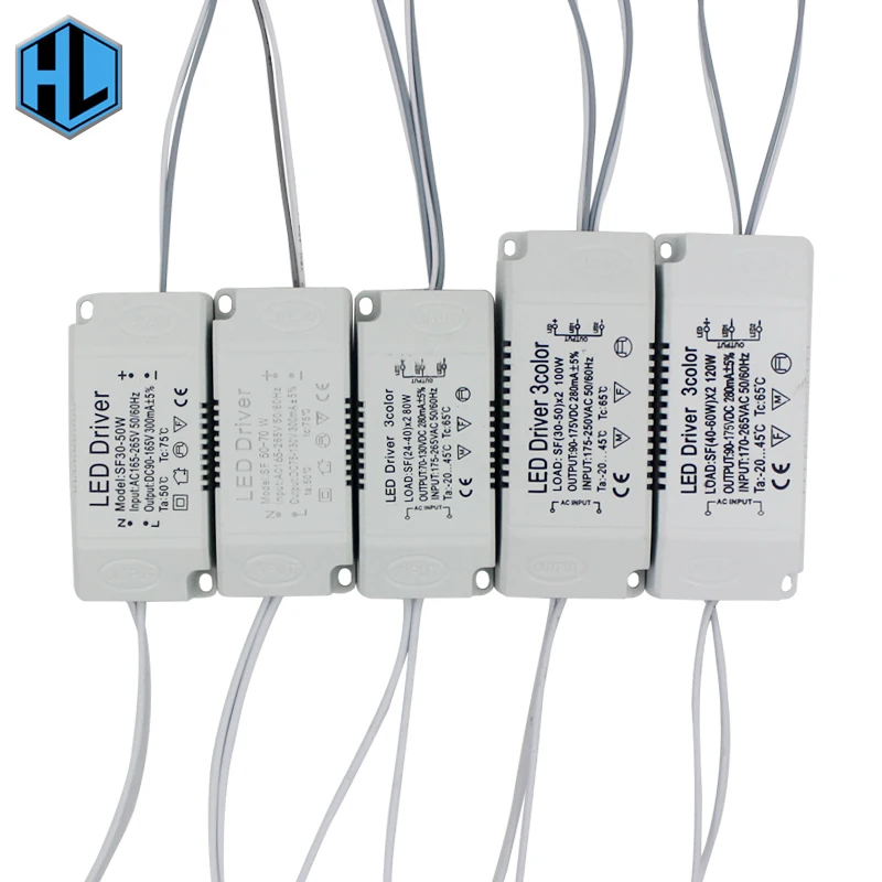 

8-120W LED Driver Input AC175-265V Non-Isolating Lighting Transformer Luminaire Drive Power Supply Adapter for led Lamp