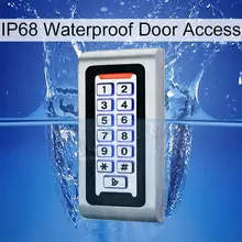 RFID Keypad Access Control System Waterproof IP68 Metal Case 125KHz Proximity Card Standalone Access Control With 2000 Users fingerprint door access control system with 125khz card realand access control