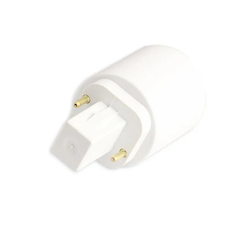 

G24 To E27 Portable and practical Socket Base LED Halogen CFL Light Bulb Lamp Adapter Converter Holder