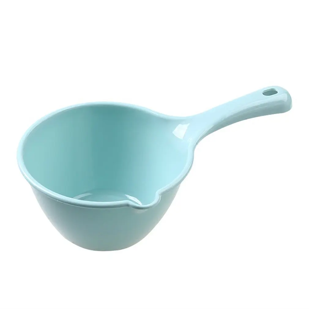 

Kitchen long handle water scoop Kitchen Bathroom Plastic Scoop with Thick Long Handle Protection Water Scoop