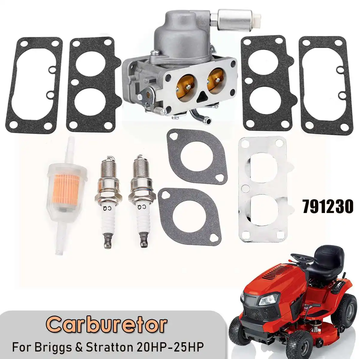 

Carburetor Tools Kit For Briggs And Stratton 20HP-25HP Intek V-Twin Engine Carb 791230