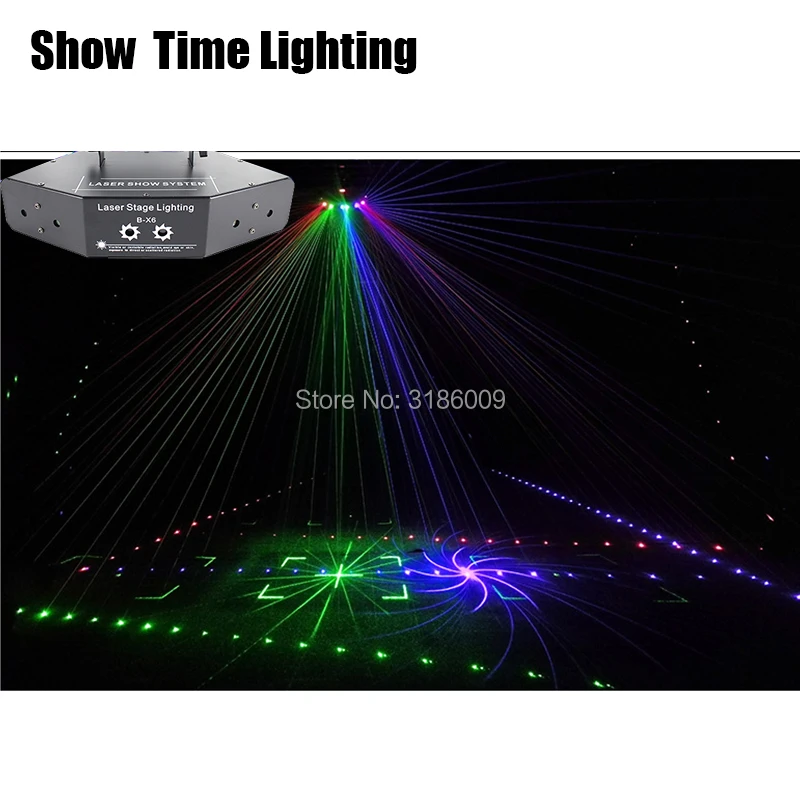 Сканер лазерный светильник rgb узор проектор для лазерного шоу dj диско лазерный сценический светильник ing для дома вечерние KTV танцы свадьба