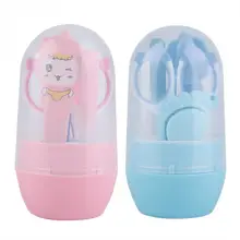 4 шт./компл. Портативный Уход и гигиена ребёнка комплект Уход за лошадьми инструмент здравоохранения очищающее средство для малышей Уход за лошадьми безопасности резак набор для ухода за ногтями