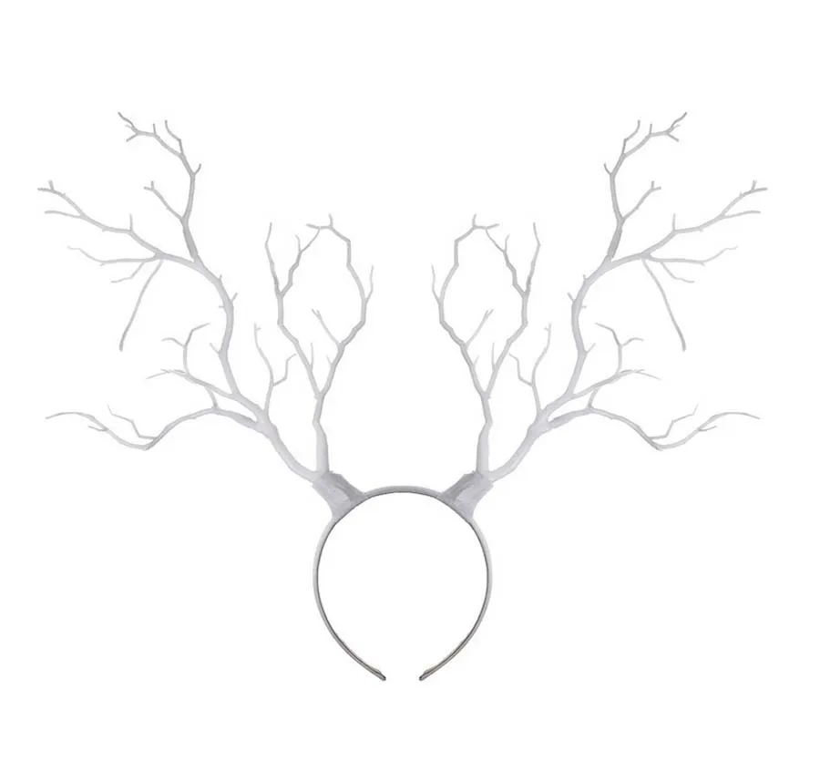 Повязка на голову готический костюм для Хэллоуина с рогами Женский ободок волос