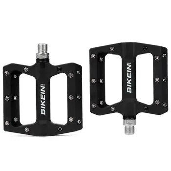 

Bikein Pro Ultralight Cycling Bmx Bicycle Pedals Mountain Bike Nylon 9/16 Inch Multi-Colors Flat Platform Pedals Mtb Accessori