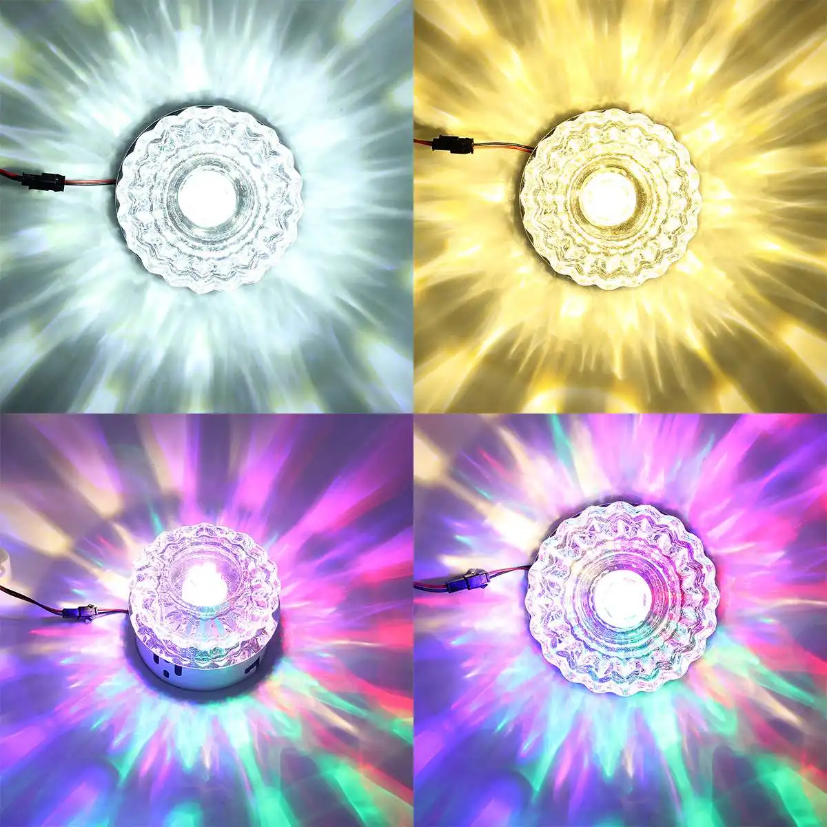 

5W Modern Crystal Surface Mounted Ceiling Light Multicolor Living Room Corridor Aisle Lamp Home Lighting Decor