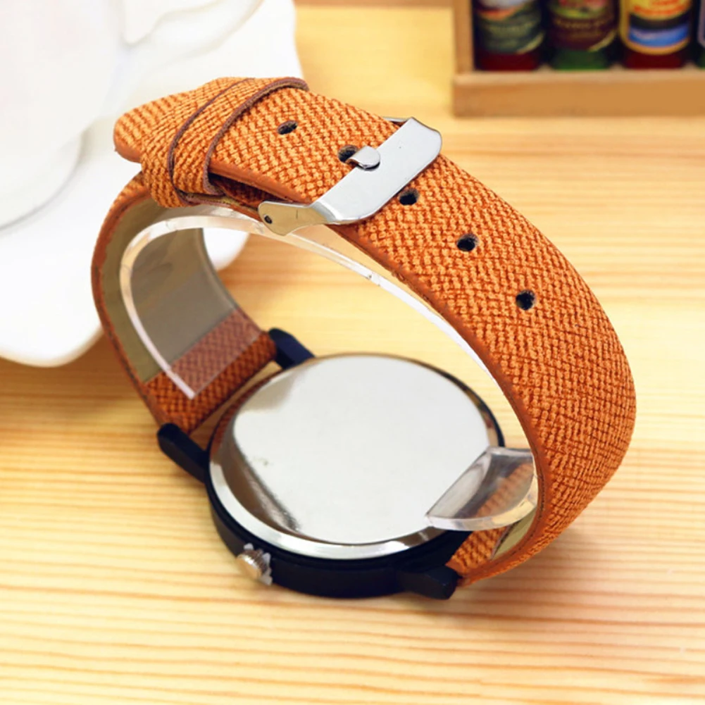 Fashion Casual Women Men Wooden Grain Round Dial Faux Leather Band Quartz Modern Wristwatch Wrist Watch Couple Gift Fashion Casual Women Men Wooden Grain Round Dial Faux Leather Band Quartz Modern Wristwatch Wrist Watch Couple Gift