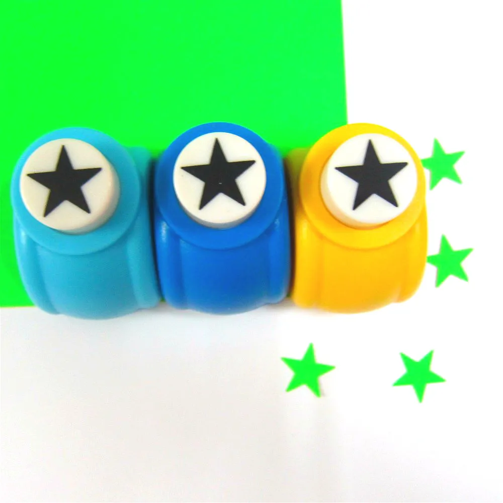 

New Star 17mm DIY Paper Printing Card Cutter Scrapbook Shaper Medium Embossing Device Hole Kids Handmade Craft Punch