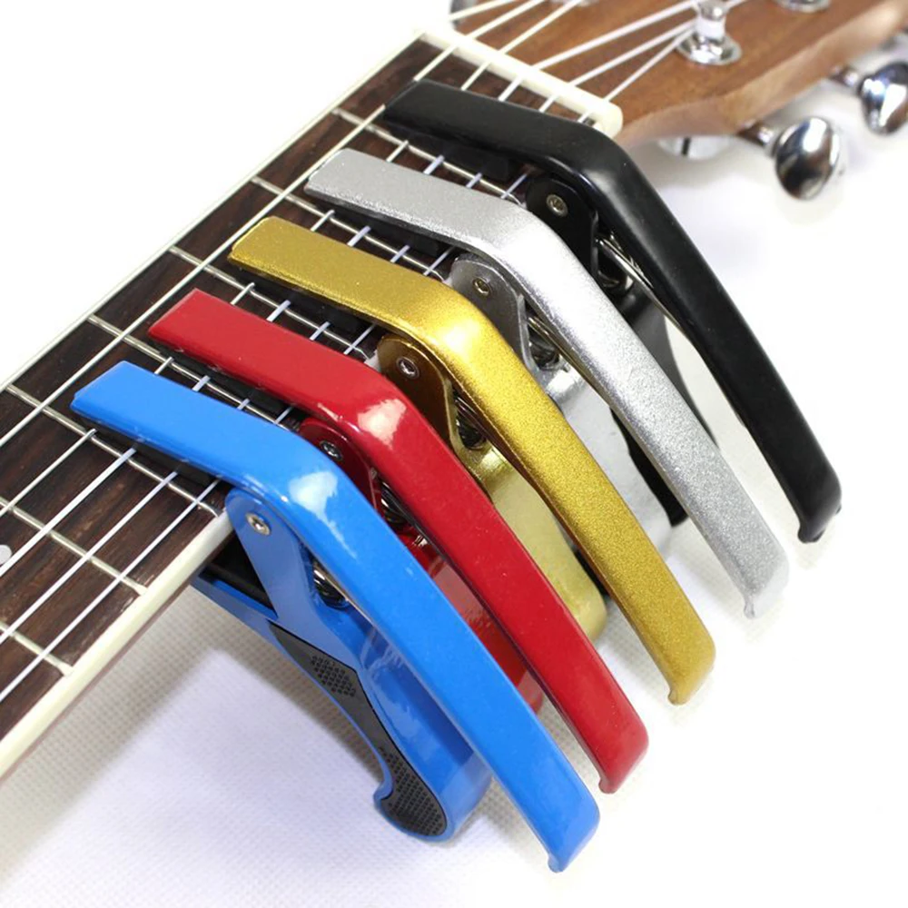 Acoustic Guitar Capo Metal Aluminum Alloy Universal Trigger Capo Folk