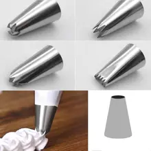 8 24 42 шт. насадка для пирожных из нержавеющей стали набор DIY торт декоративные формы для выпечки инструмент многоразовый кондитерский насадки для печенья