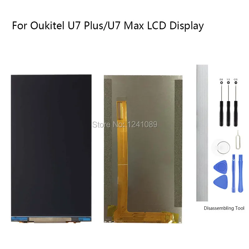 

Display Screen Replace for Oukitel U7 Plus LCD Display Touch Screen 5.5 inch black white blue for Oukitel U7 M LCD Display