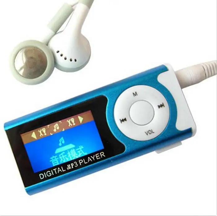 MP3 USB 2.0 TF Card Touchtone Convenient 20 Lighting Mobile flash disk 90 mAh Monochrome screen | Электроника