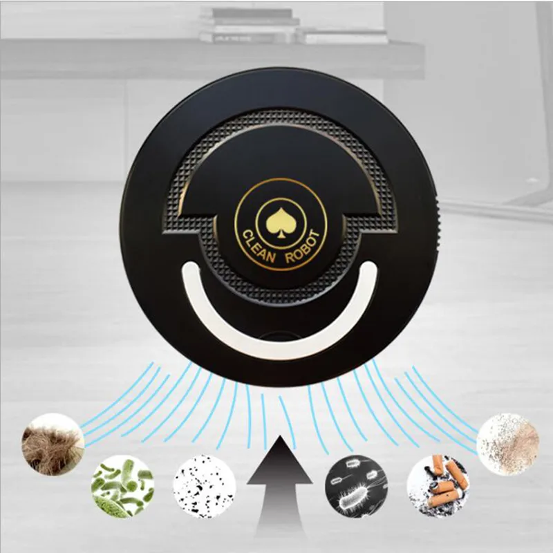 

USB Sweep And Suction Sweeping Robot Household Lazy Smart Vacuum Cleaner Powerful Automatic Induction Cleaning Machine