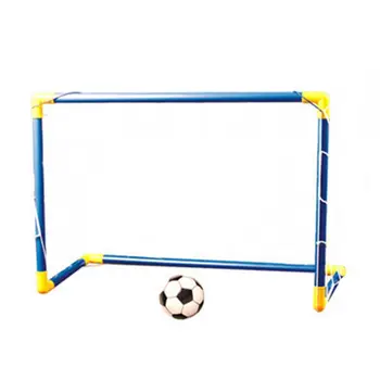 

Indoor Mini Folding Football Soccer Goal Post Net Set + Pump Kids Sports Outdoor Home Game Toy Child Birthday Gift Plastic