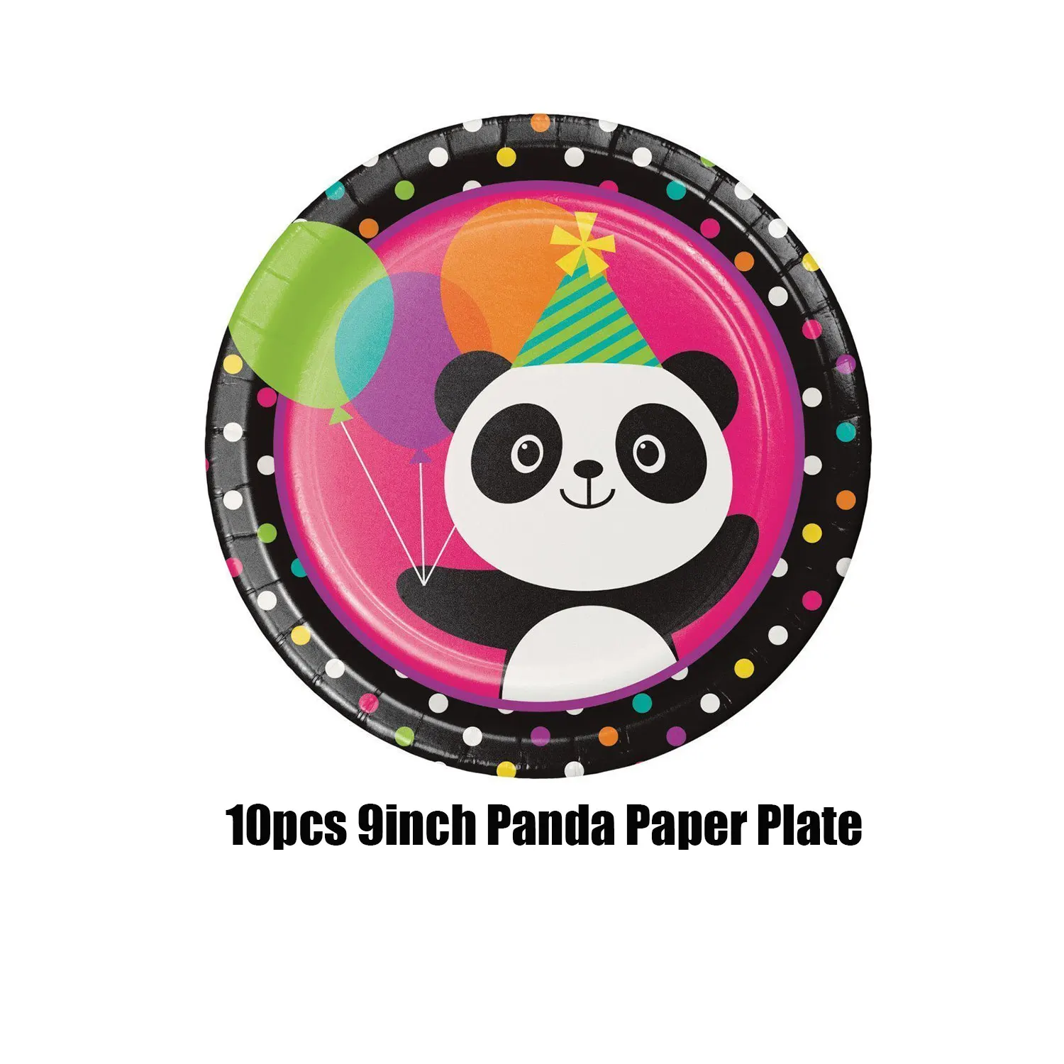 ZLJQ Panda тема вечерние воздушные шары и Бантинг баннеры латексные печатные