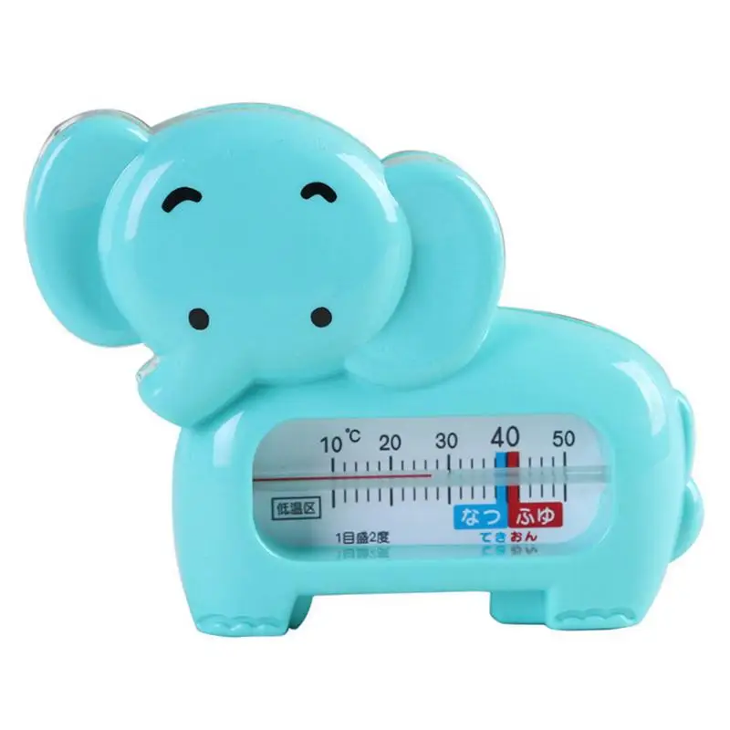 Baby Bath Thermometers Toy Elephant Shape Baby Bathing Toy Water Float