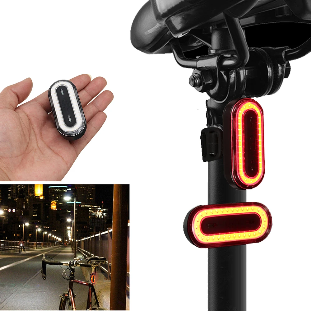 

OUTERDO XANES STL03 100LM IPX8 Memory Bicycle Taillight 6 Modes Warning LED USB Charging 360 Rotation Bike Light Accessory