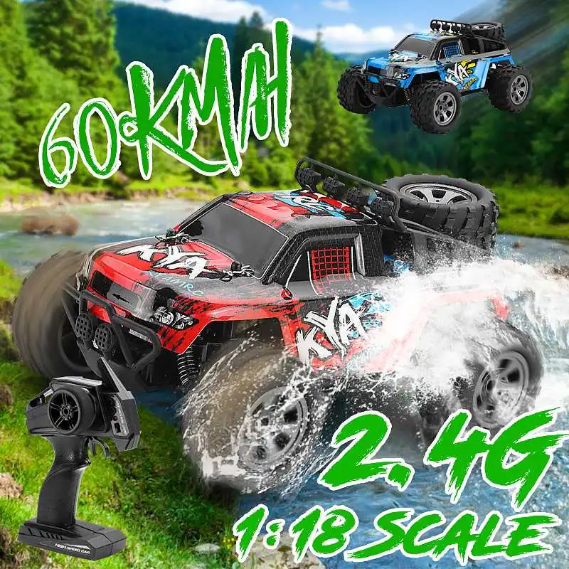 

1:18 RC Car 2.4G RC 4WD Car High Speed Drive Drift Racing USB Charging Remote Control Vehicle Electronic Hobby Toys for Children